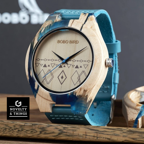 Resin and Wood Watch