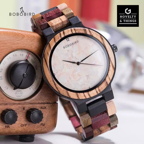 Multi-color Wooden Watch