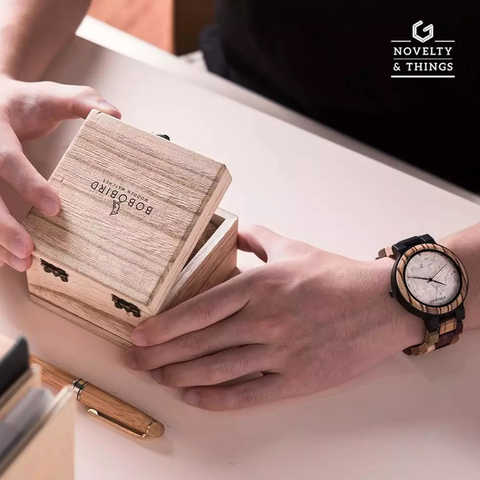 Multi-color Wooden Watch