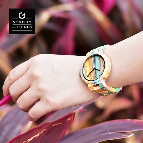 Chinese Wooden Watch