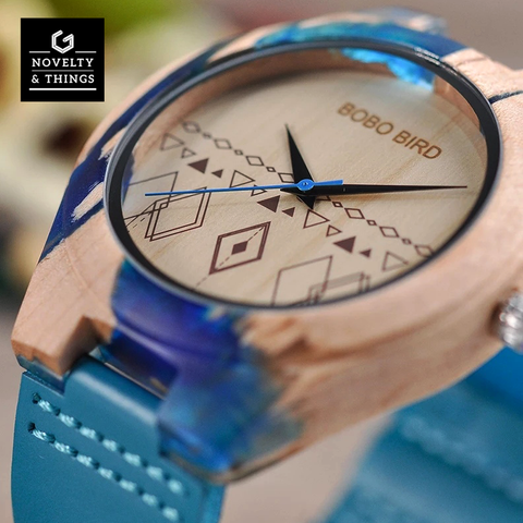 Resin and Wood Watch