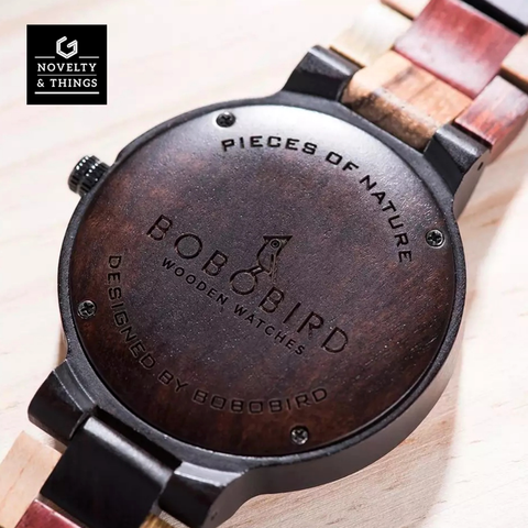 Multi-color Wooden Watch
