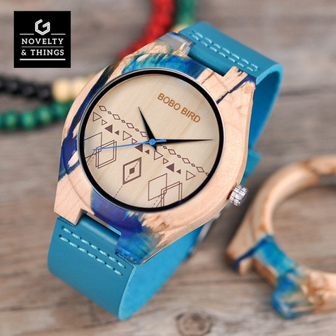 Resin and Wood Watch