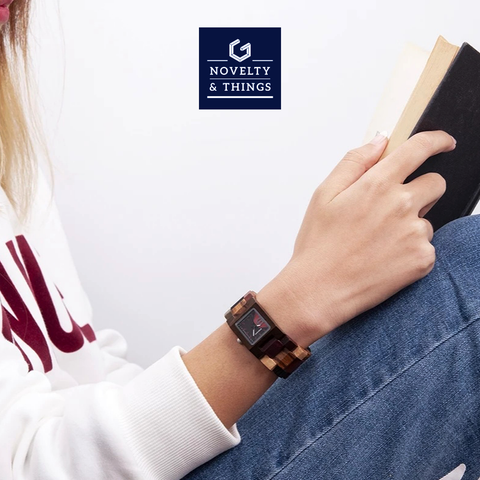 Square Wooden Watch