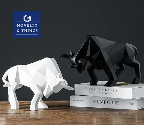Resin Bull Figurine