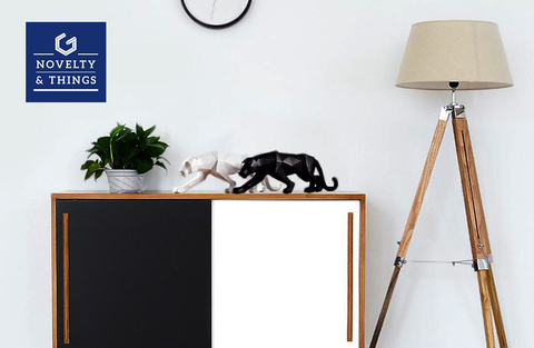 Resin Panther Figurine