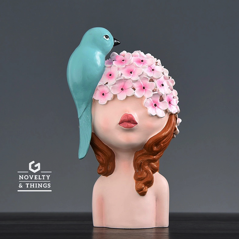Resin Flower Girl