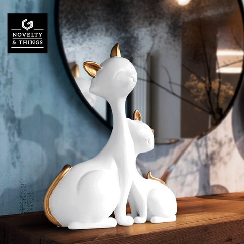 Resin Cat Figurines