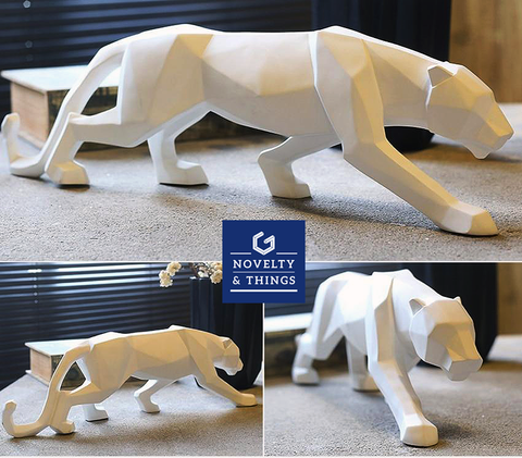 Resin Panther Figurine