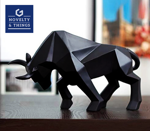 Resin Bull Figurine