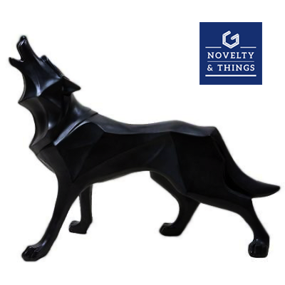 Resin Wolf Figurine