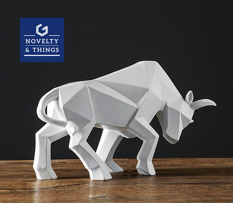 Resin Bull Figurine