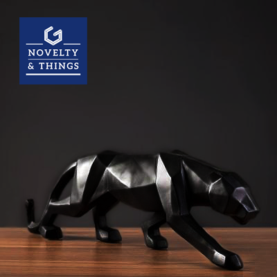 Resin Panther Figurine
