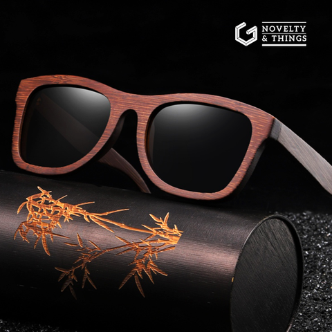 Natural Wooden Sunglasses