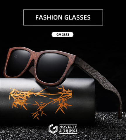 Designer Wooden Sunglasses V2