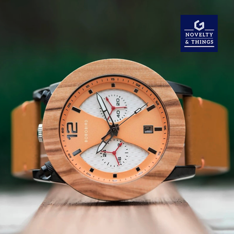 Wooden Chronograph Watch V3