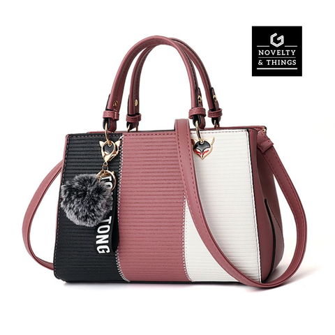 Three-Tone Handbag